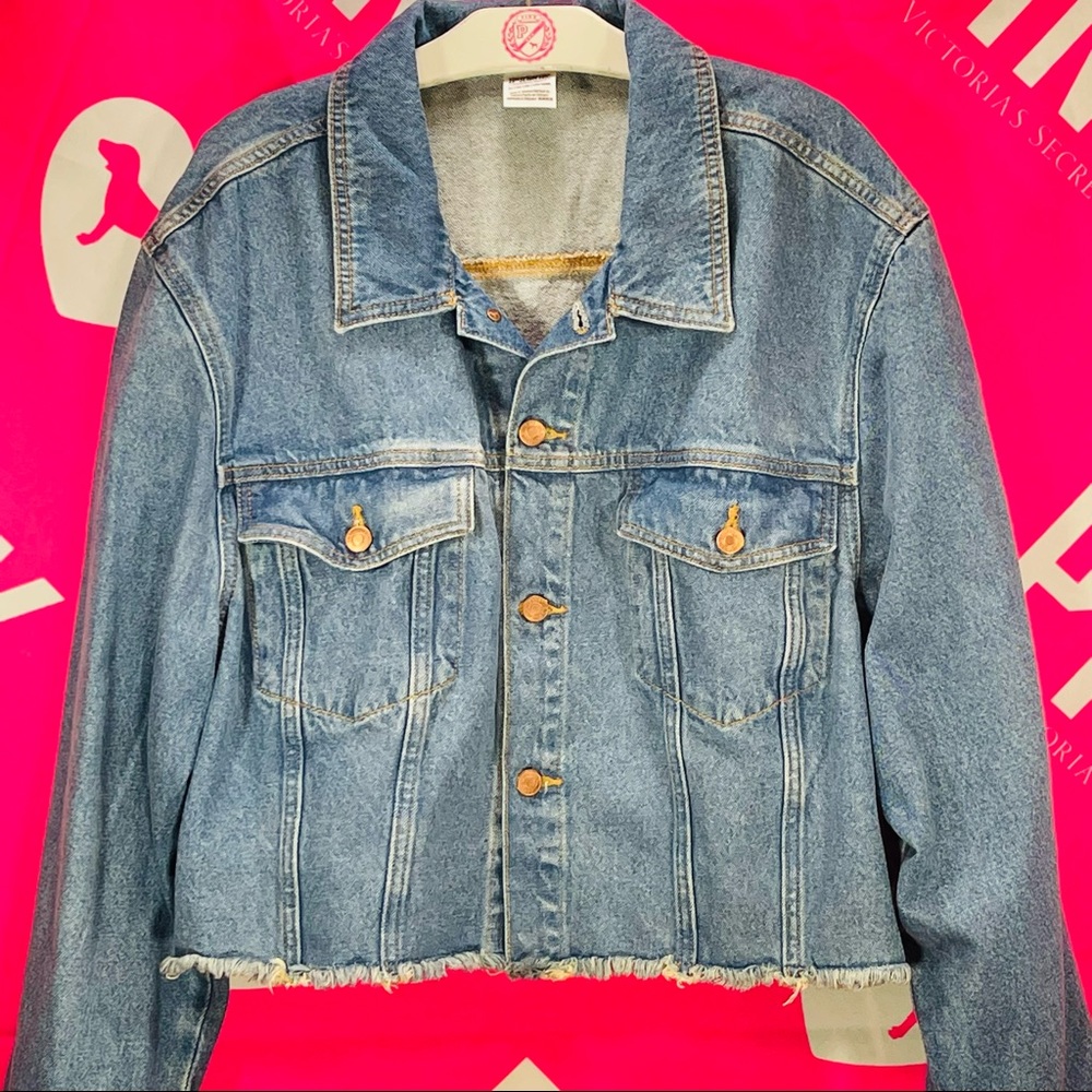 💗 VS PINK 💗 Denim Jean Jacket X Large